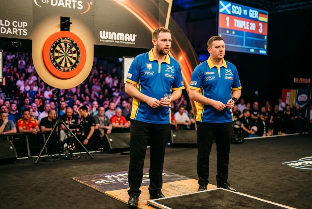 World Cup of Darts mit 40 Nationen-Teams und Doppel-Format-Wettmärkten im Schweizer Tippmarkt